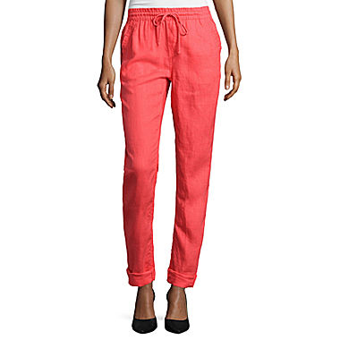 Stylus Linen Crop Pants