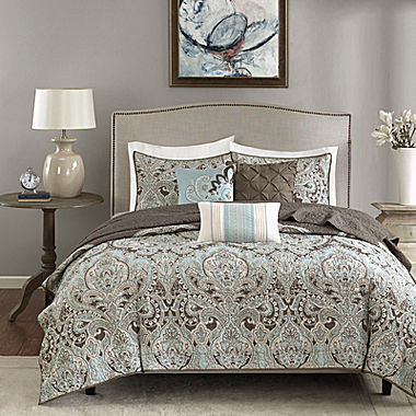 Madison Park Lavinia 6-pc. Quilted Coverlet Set