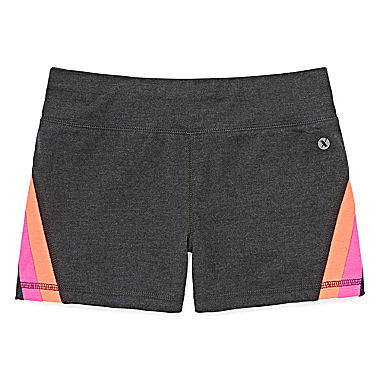 Xersion Colorblock Yoga Shorts - Girls 7-16 and Plus