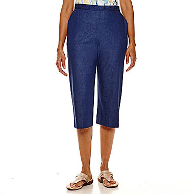 Alfred Dunner Denim Capris