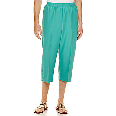 Alfred Dunner Essential Pull On Capri Pant